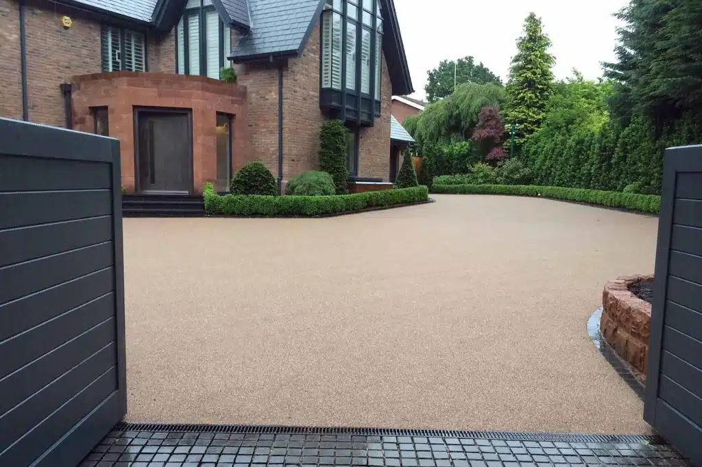 Resin bound driveway