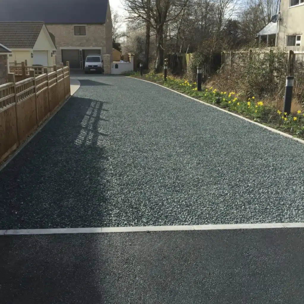 Tarmac driveway